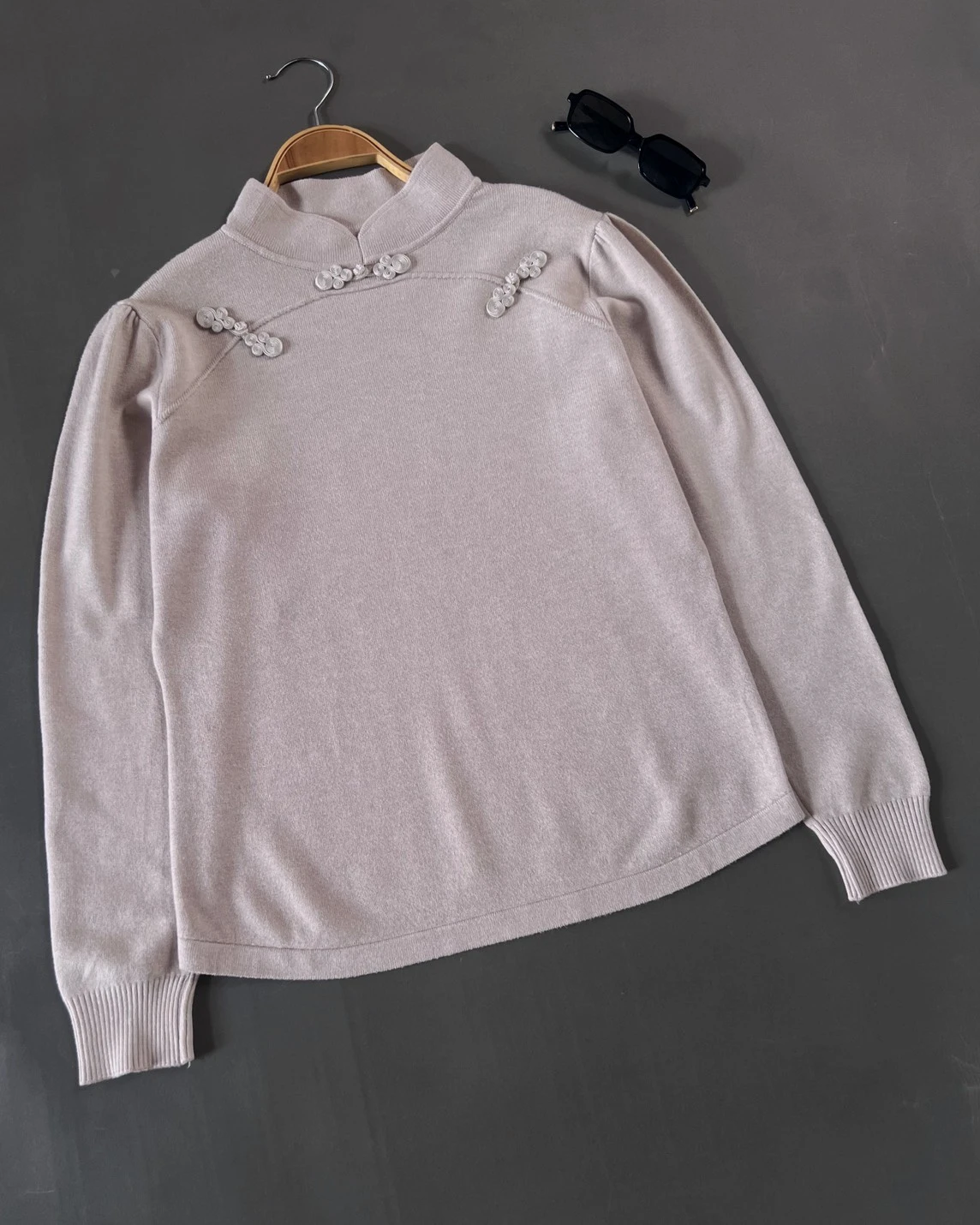 Fonca Longsleeve Kode 461N Beige