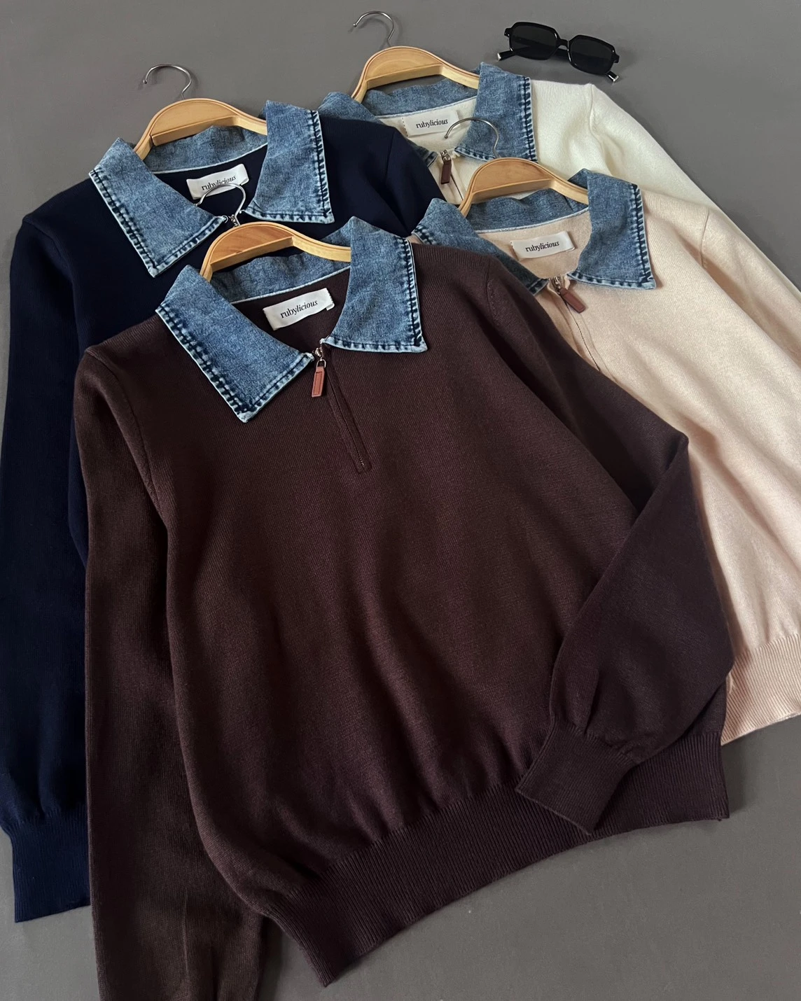 Xyele Longsleeve Kode 75P Coffee - Image 4