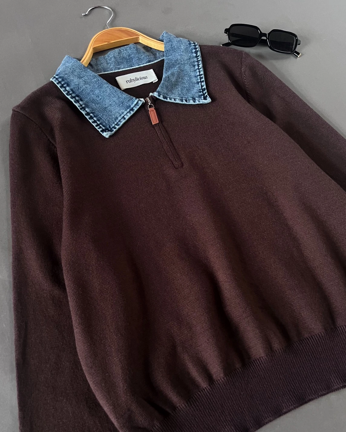 Xyele Longsleeve Kode 75P Coffee - Image 3