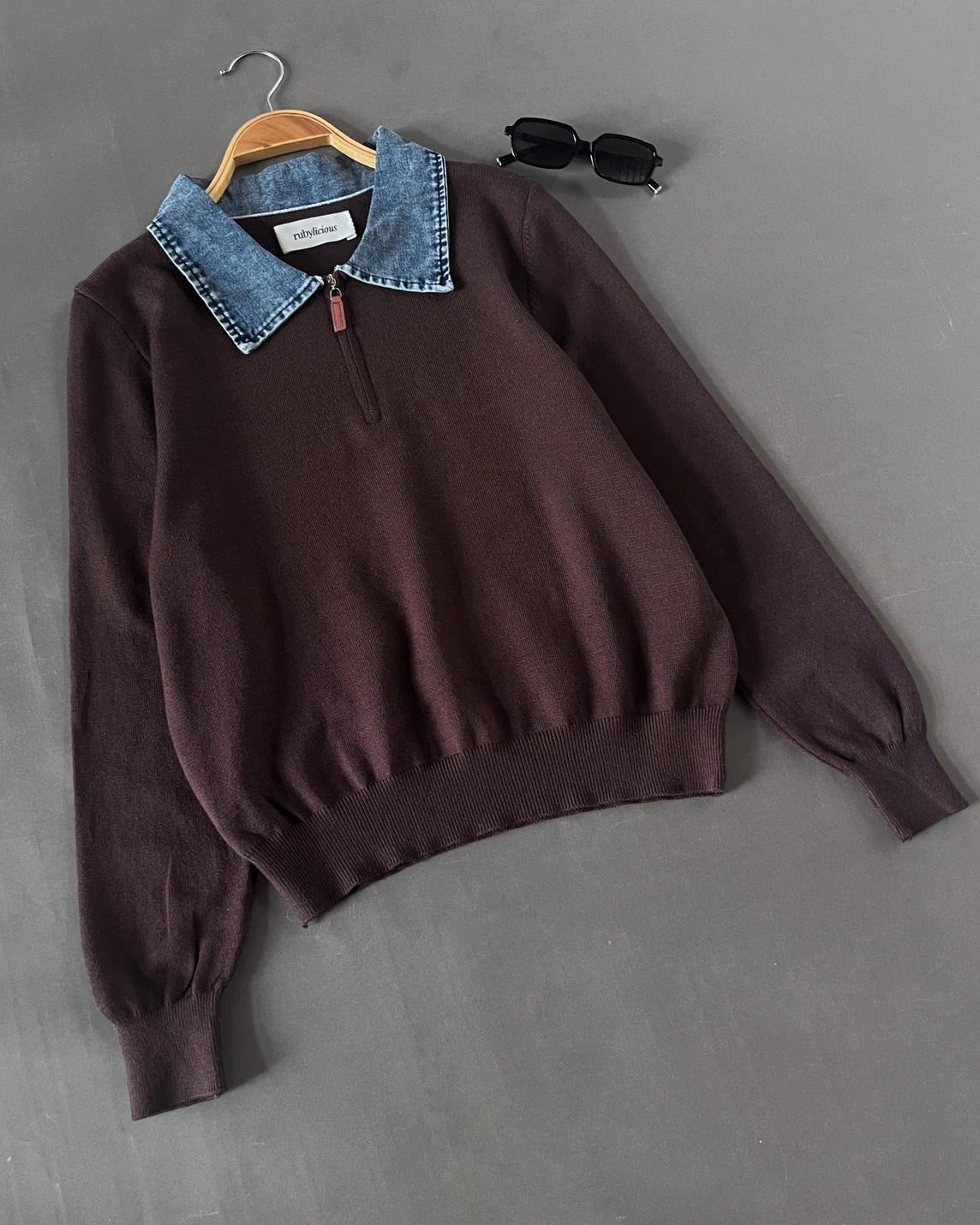Xyele Longsleeve Kode 75P Coffee