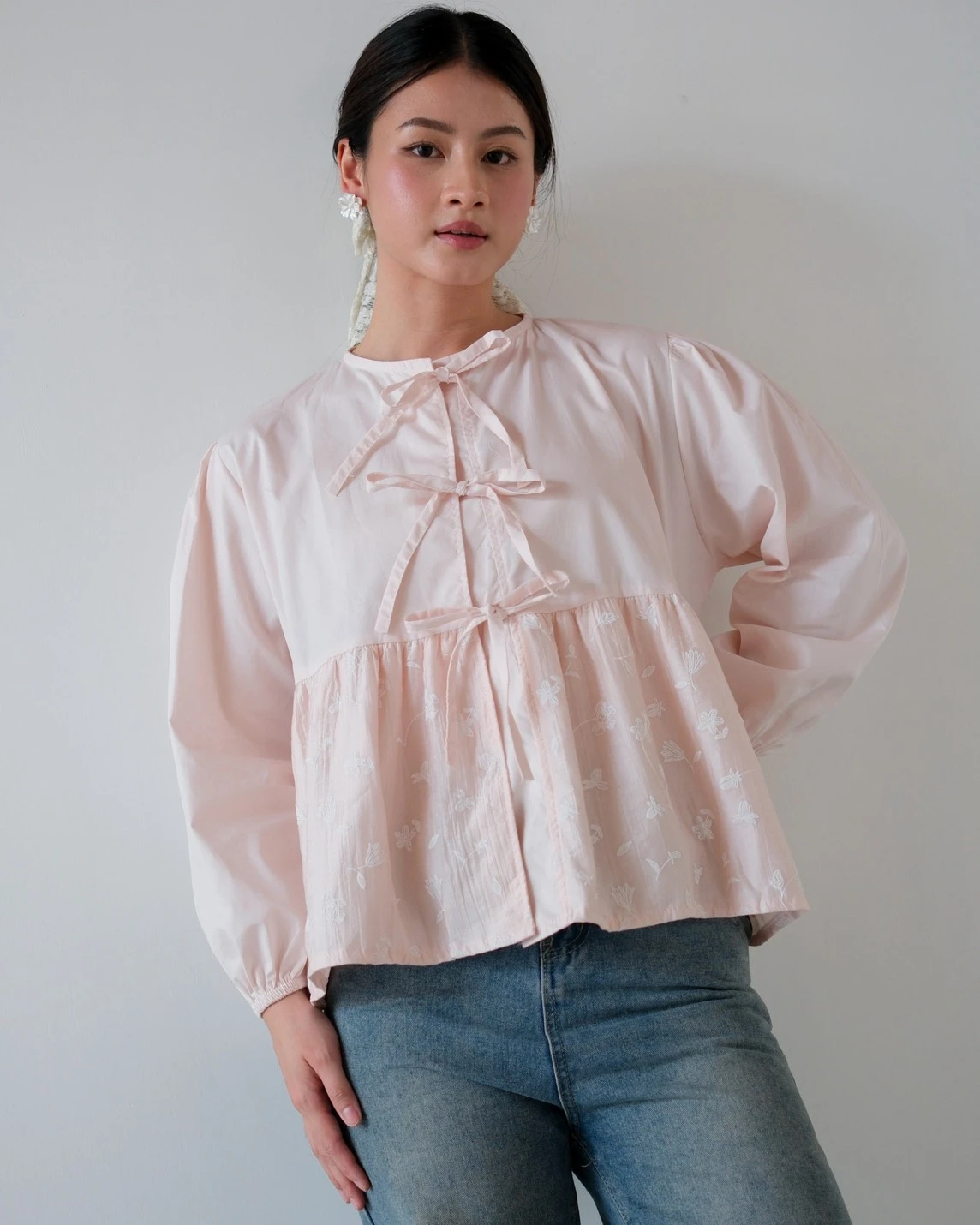 Piya Blouse Kode 80523 Pink