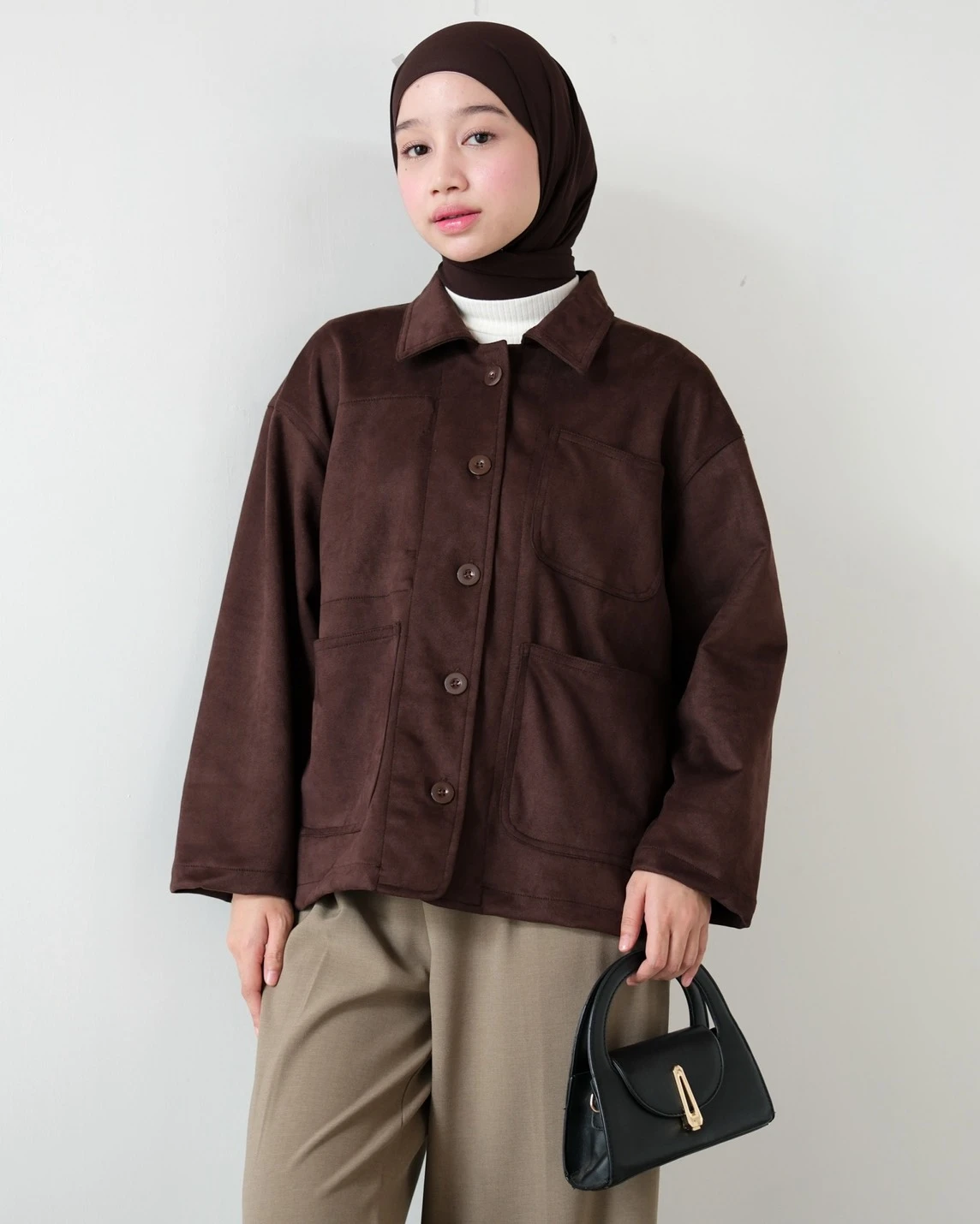 Alternative view of Belixa Jacket Kode 26462 Coffee
