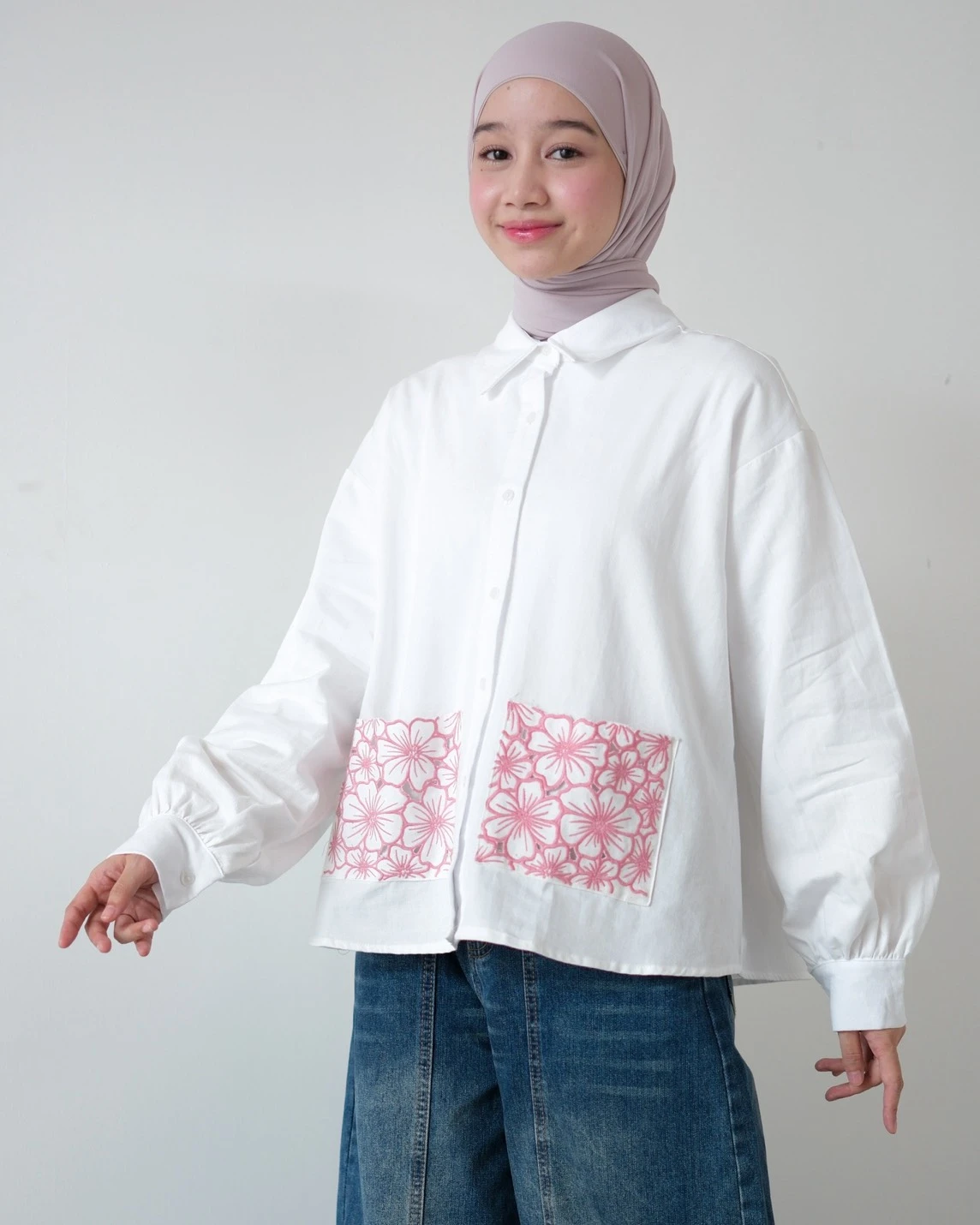 Aycel Shirt Kode 801633 Broken White