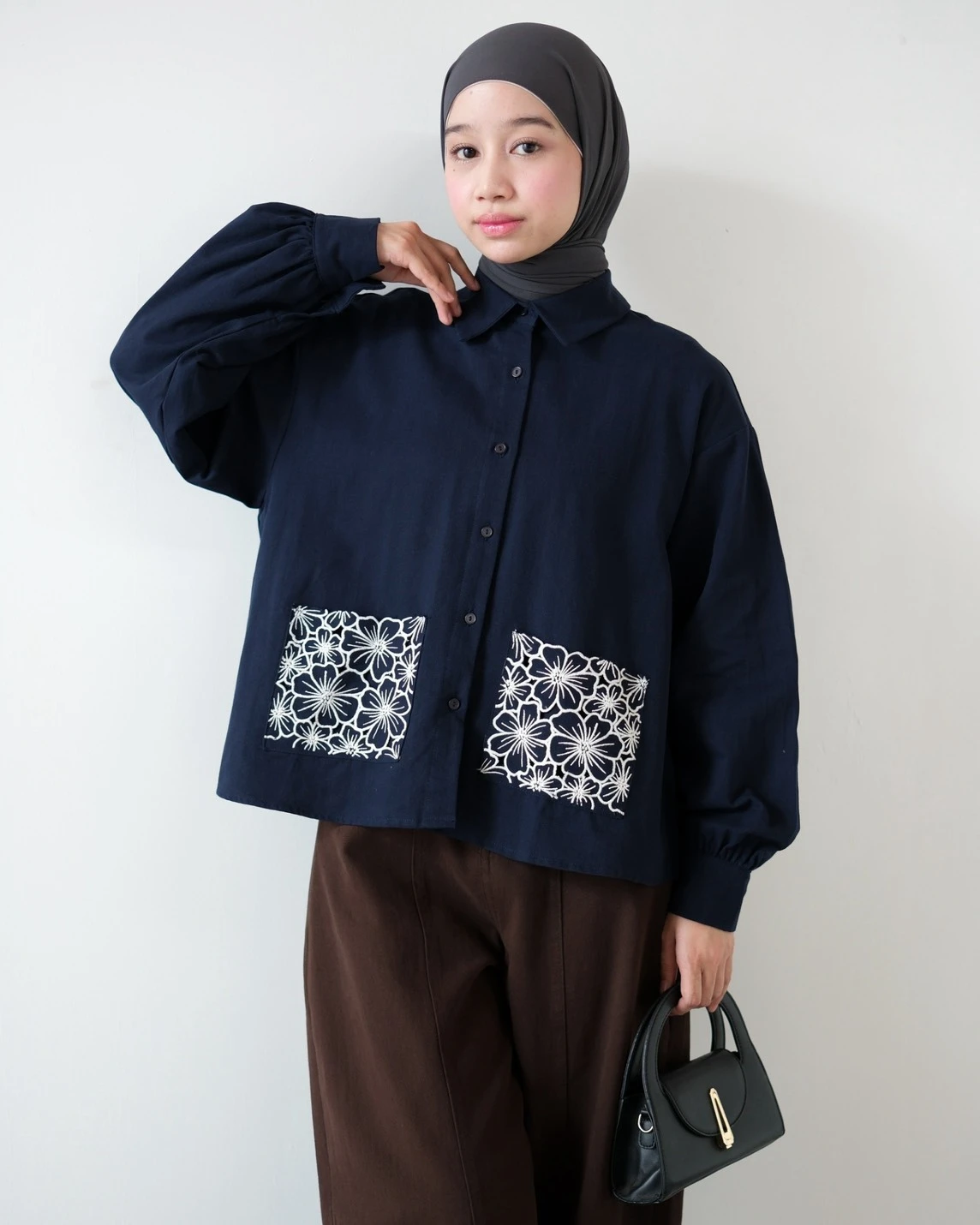 Alternative view of Aycel Shirt Kode 801633 Navy