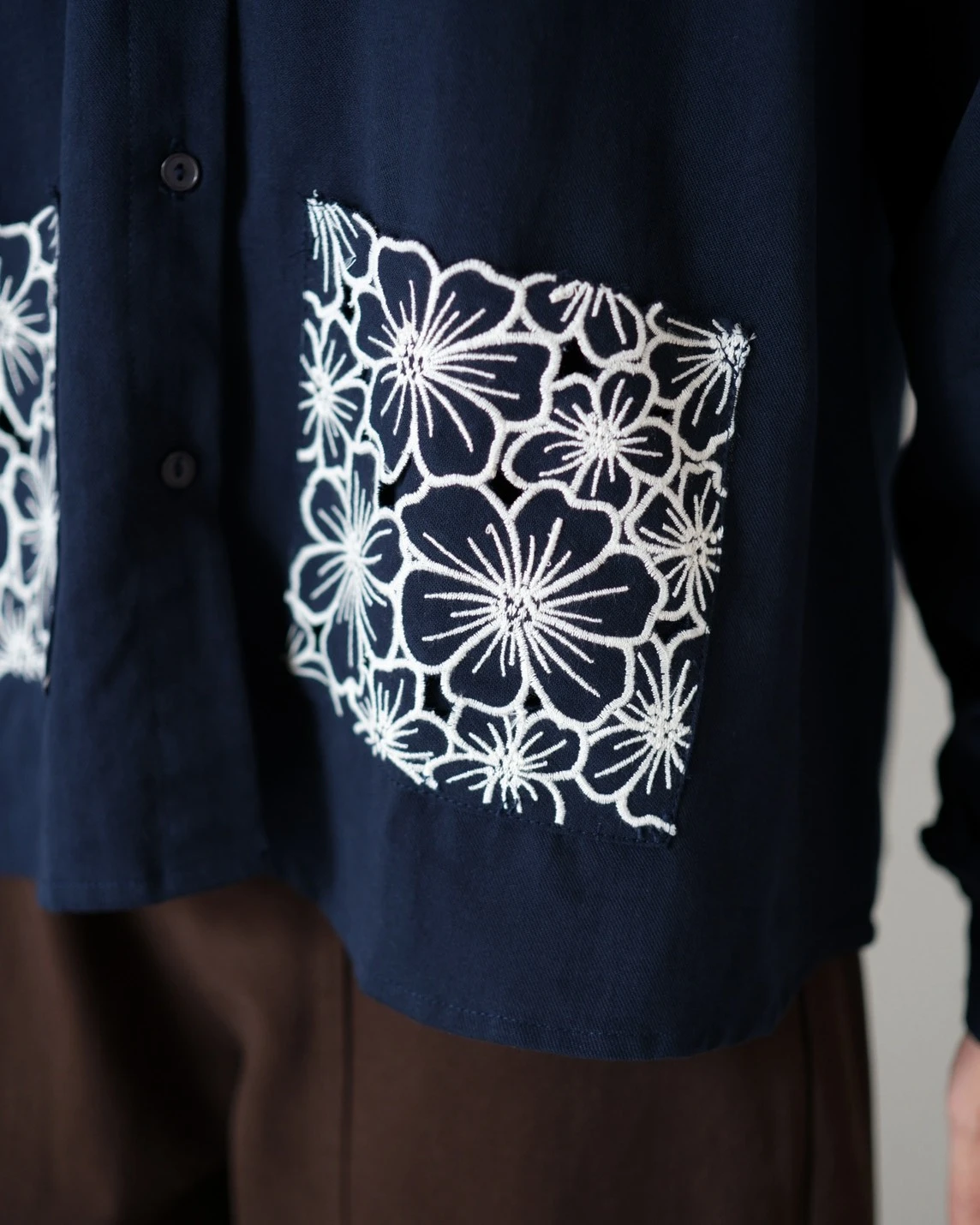 Aycel Shirt Kode 801633 Navy - Image 3