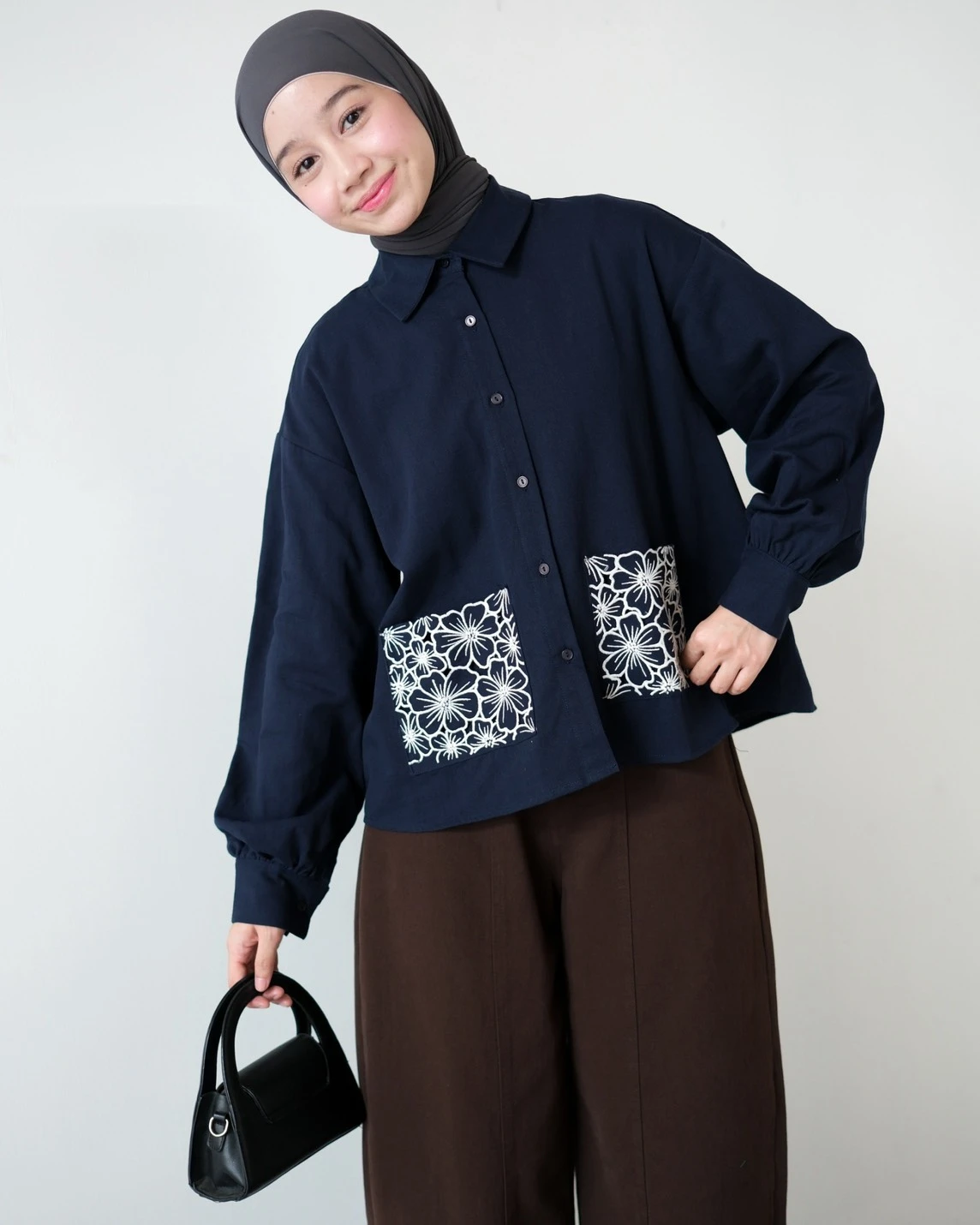 Aycel Shirt Kode 801633 Navy