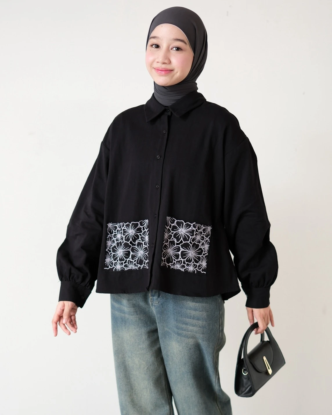 Alternative view of Aycel Shirt Kode 801633 Black