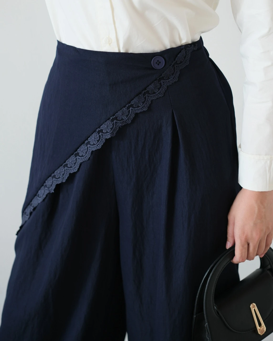 Cetria Cullote Pants Kode 1007 Navy - Image 3