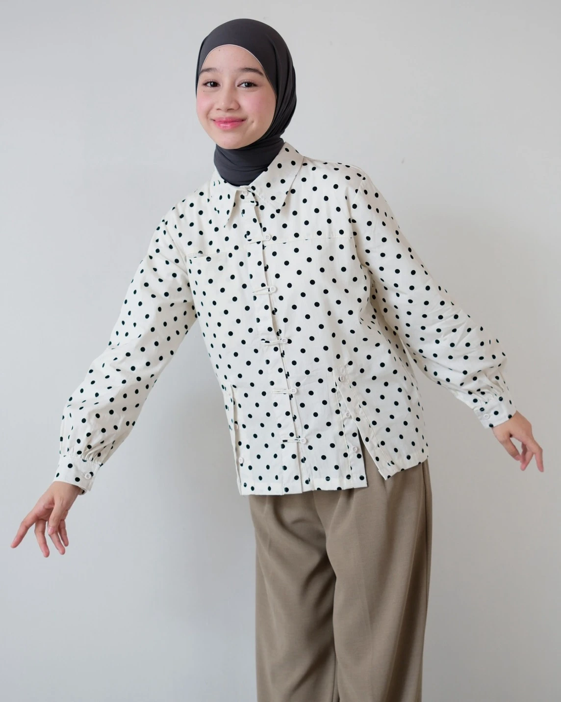 Alternative view of Corla Polka Shirt Ivory
