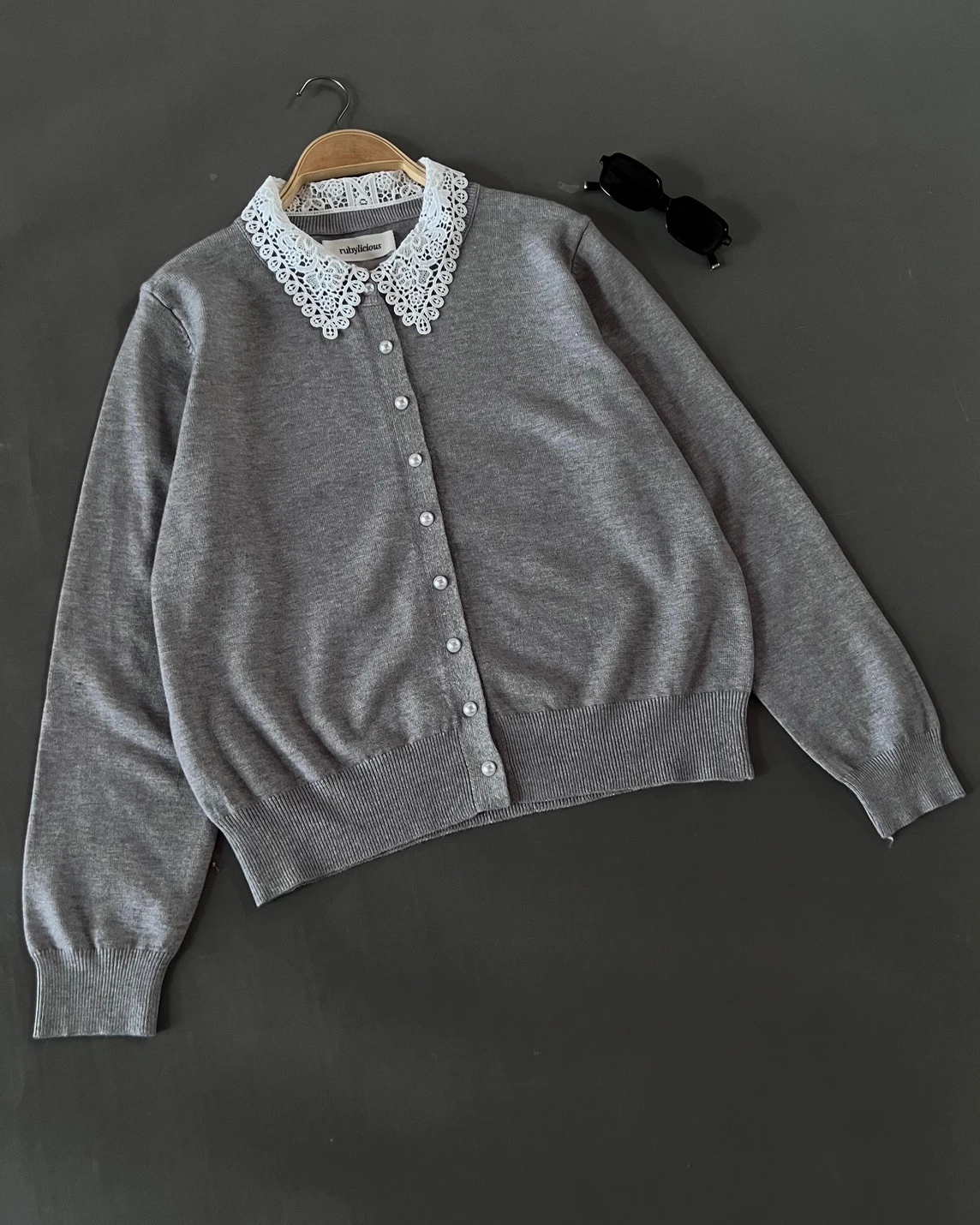 Yuca Longsleeve Kode 593N Misty Grey