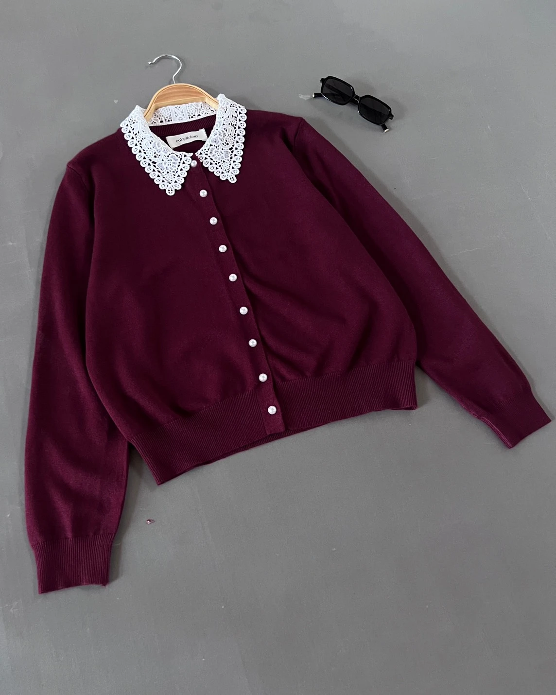 Yuca Longsleeve Kode 593N Maroon