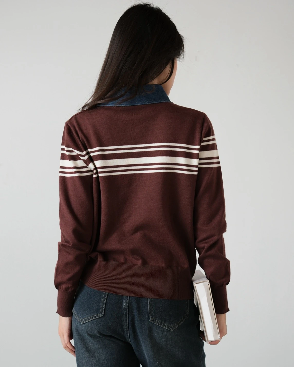 Chedva Longsleeve Kode 1-P Coffee - Image 3