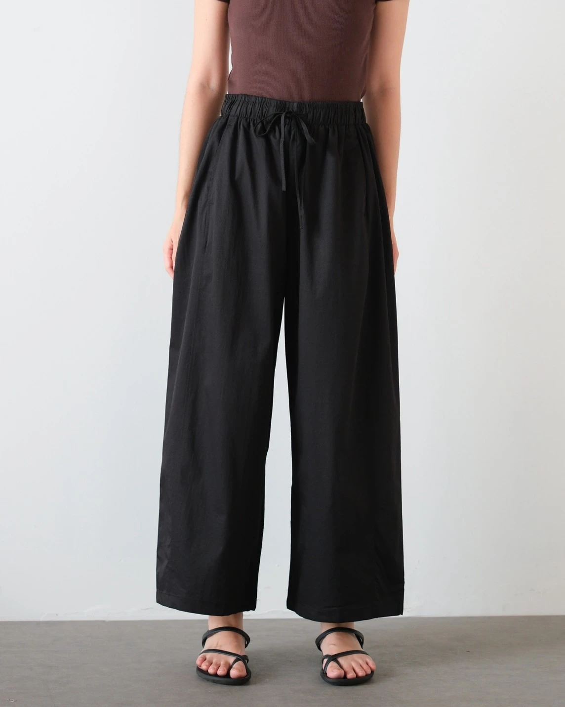 Ixelya Barrel Pants Kode 3316 Black - Image 3