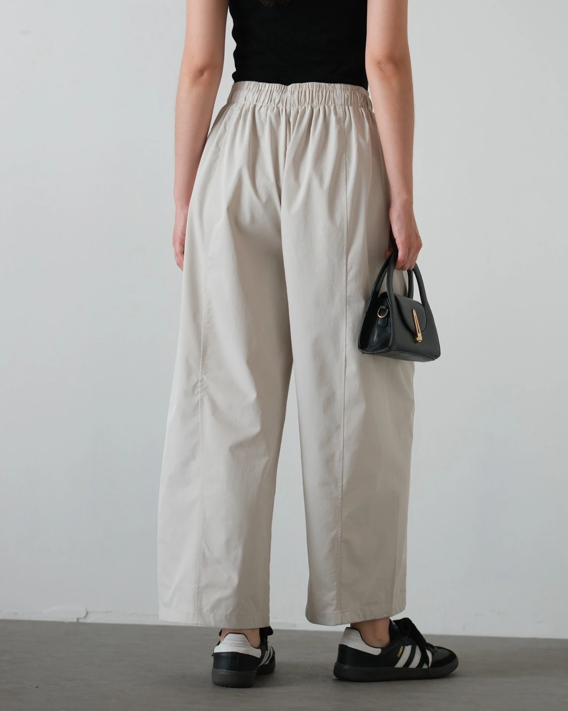 Ixelya Barrel Pants Kode 3316 Beige - Image 3