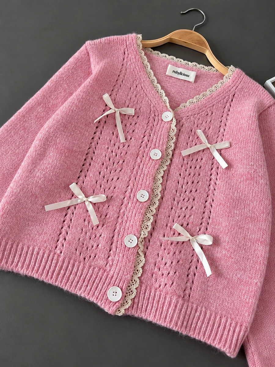 Alternative view of Belma Cardi Kode 113 O Pink