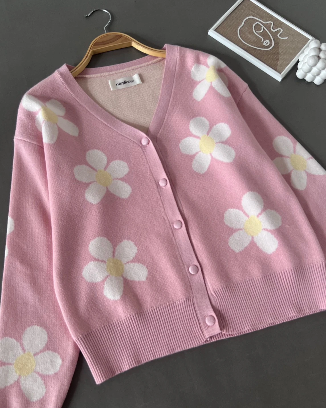 Qelra Cardi Kode 388P Pink