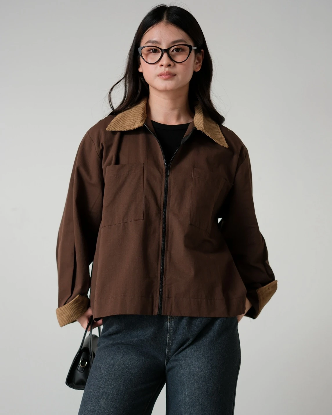 Alternative view of Divari Jacket Kode 71152 Coffee