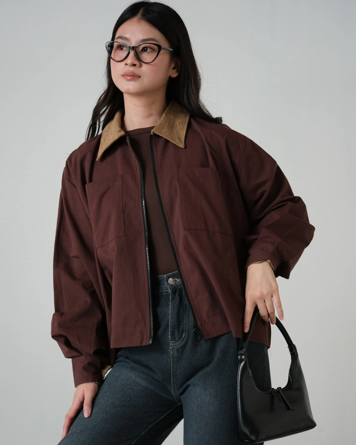 Divari Jacket Kode 71152 Burgundy