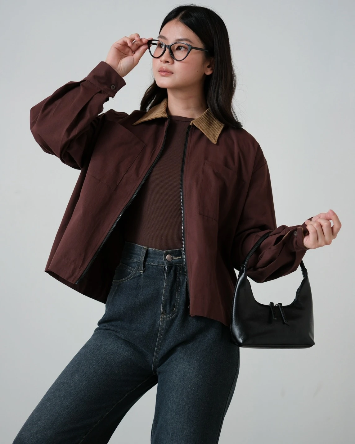 Alternative view of Divari Jacket Kode 71152 Burgundy
