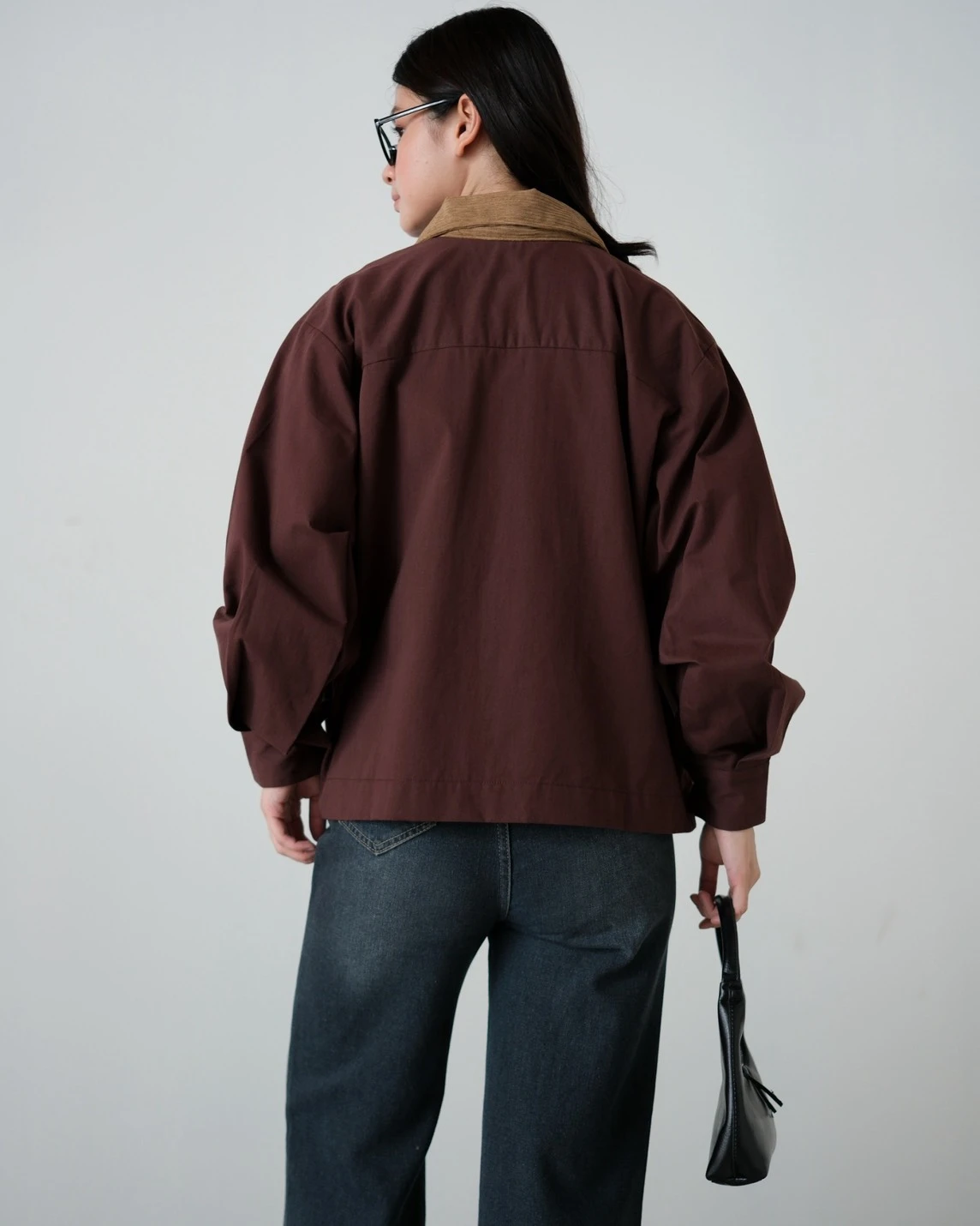 Divari Jacket Kode 71152 Burgundy - Image 3