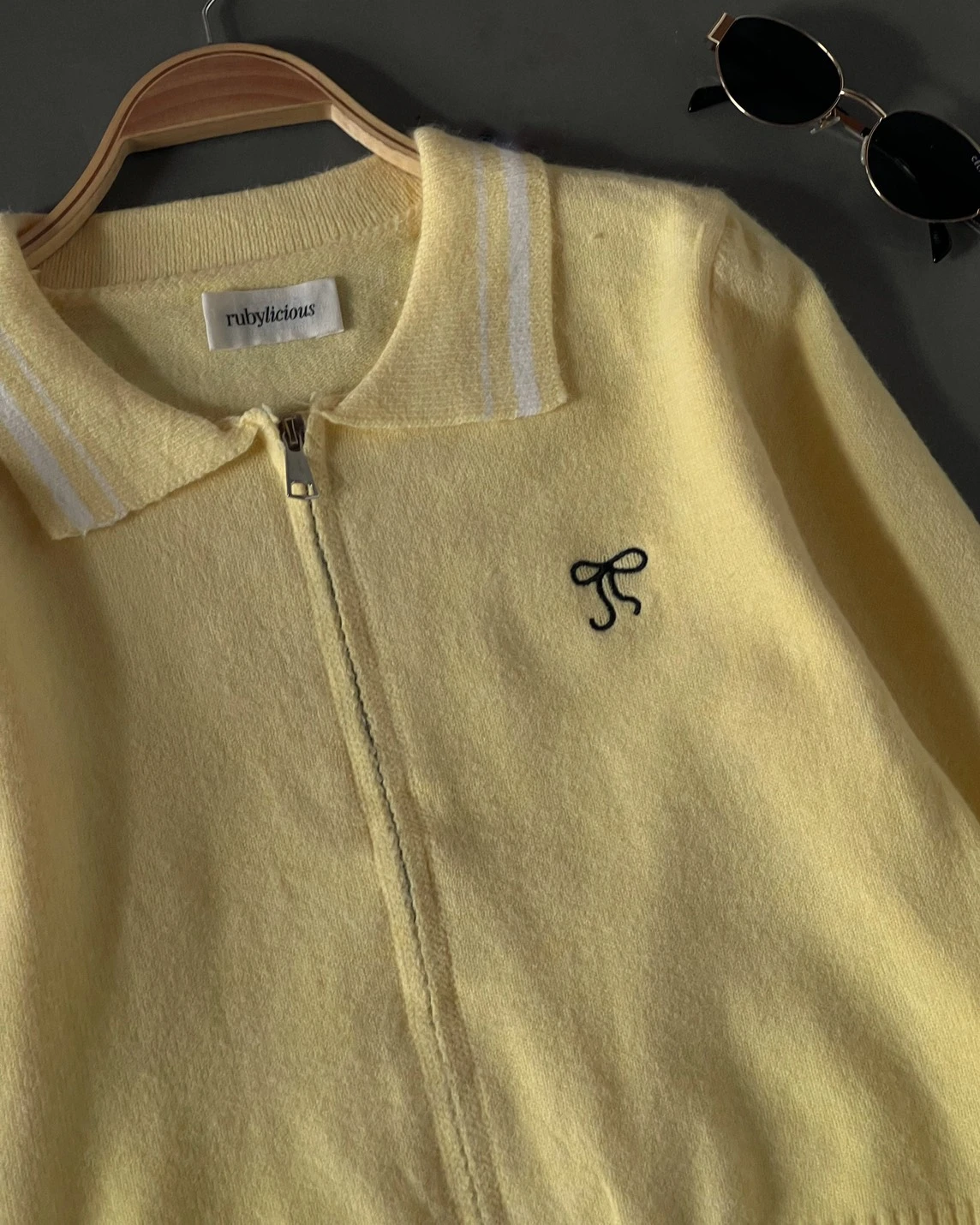 Alternative view of Laciya Knit Jacket Kode 73P Yellow
