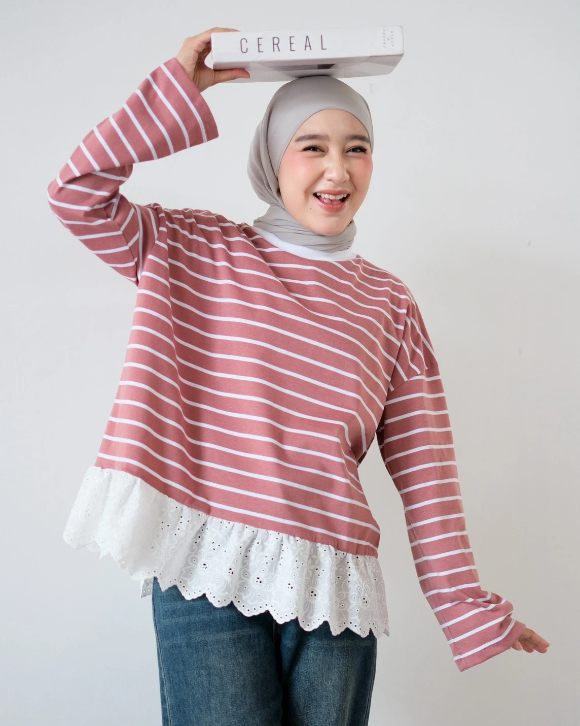 Ohio Longsleeve Dusty Rose-Bw