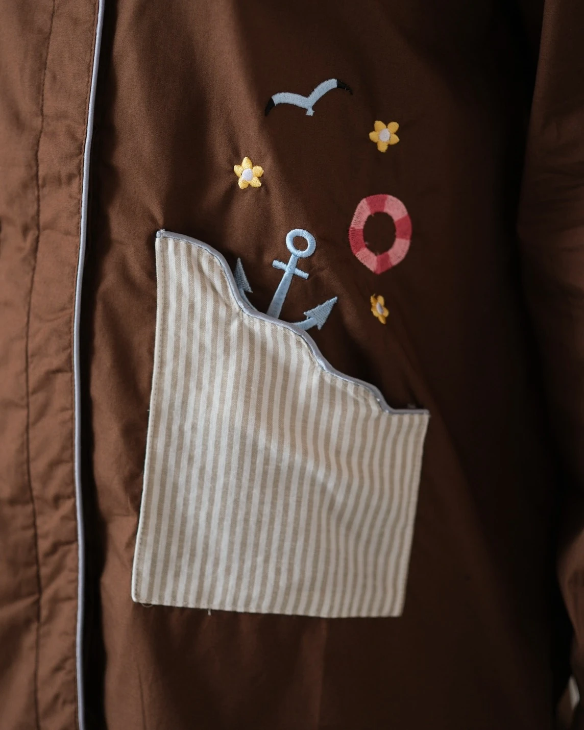 Alternative view of Pina Shirt Coffee