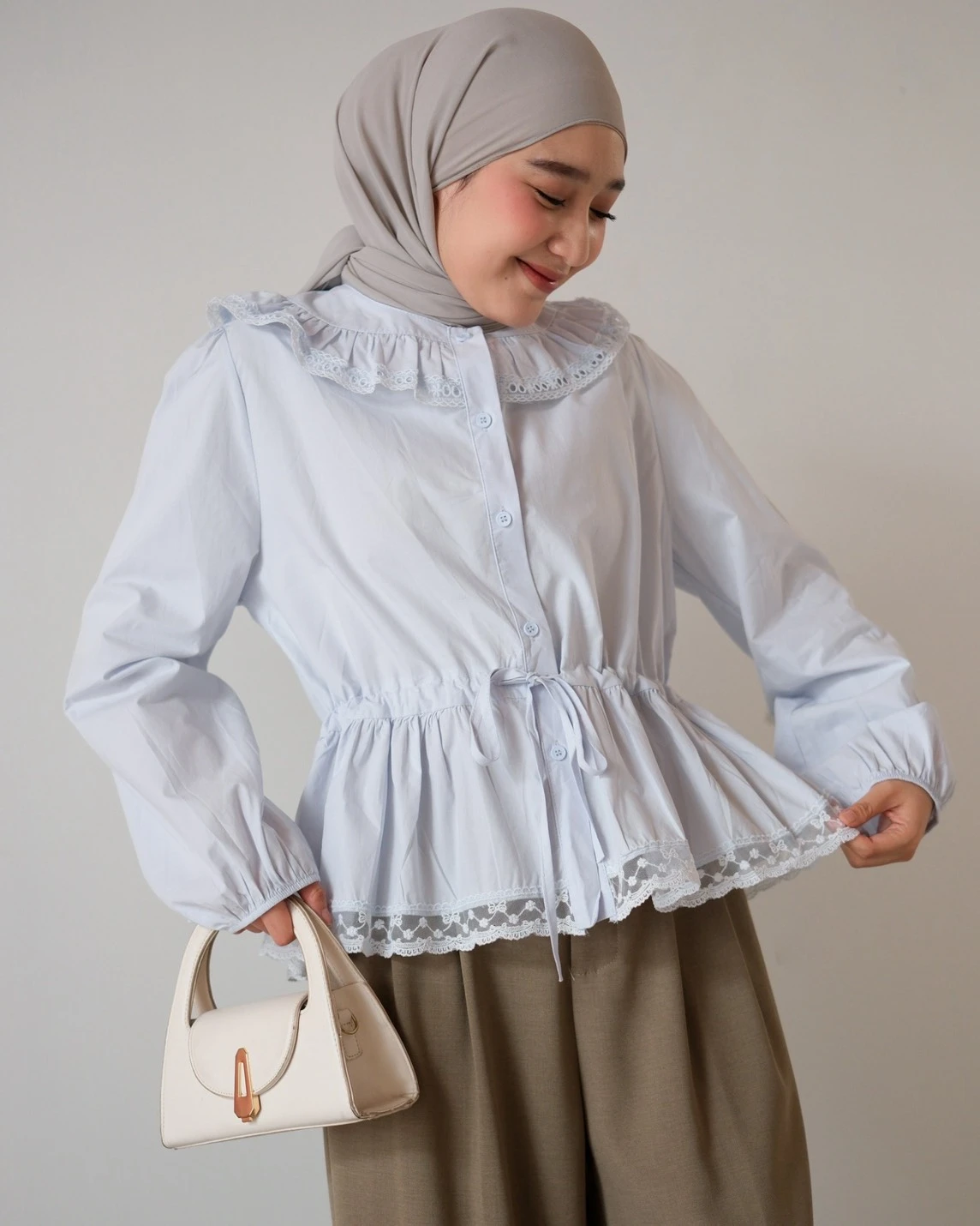 Alternative view of Fonia Shirt Kode 123N Blue