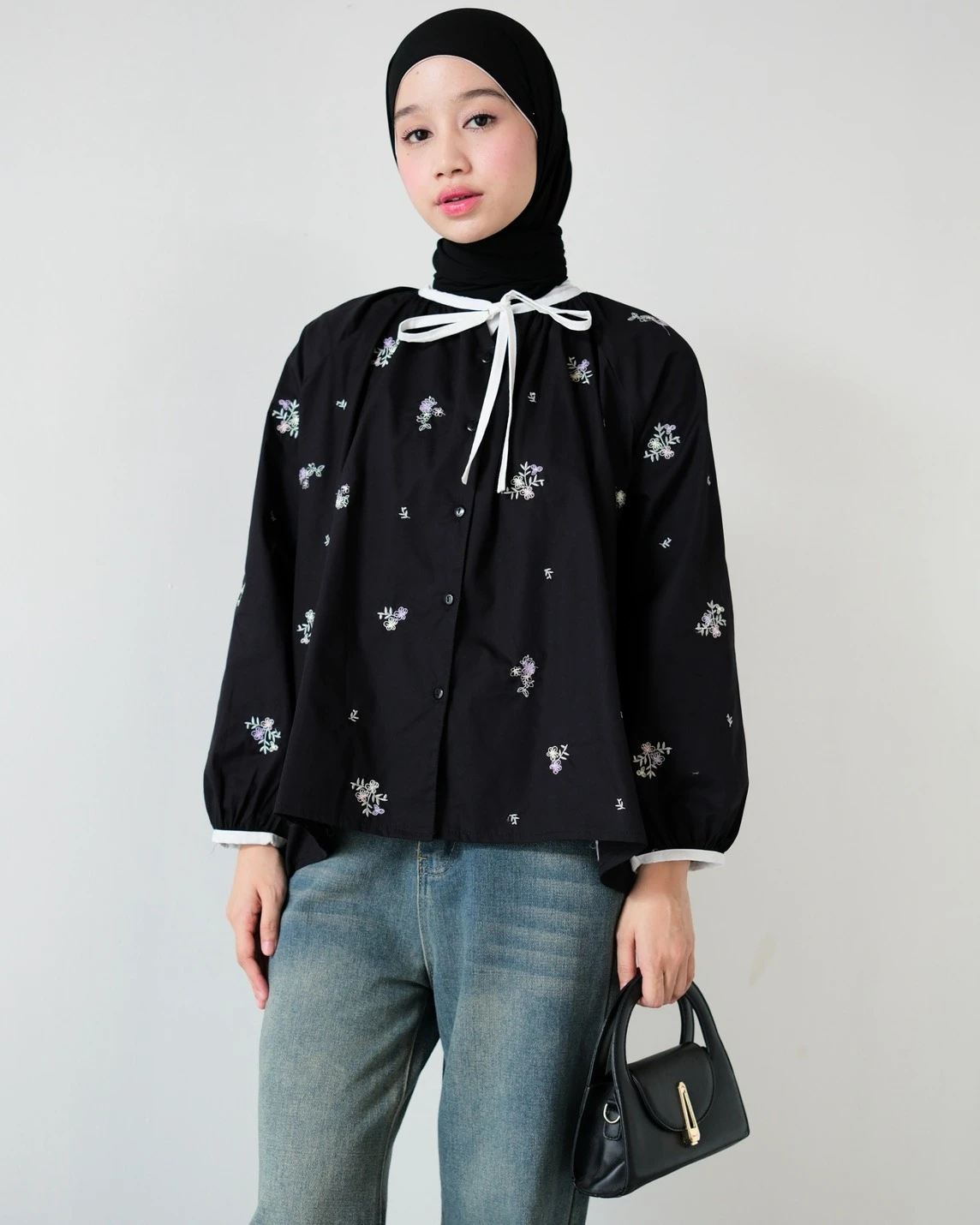 Lovika Shirt Kode 6777 Black