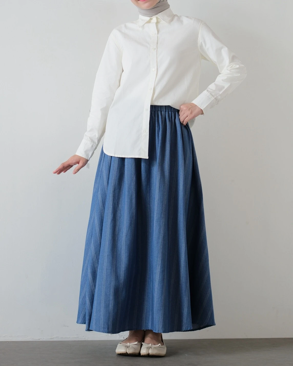 Alternative view of Jevansa Skirt Kode 80538 Medium Blue