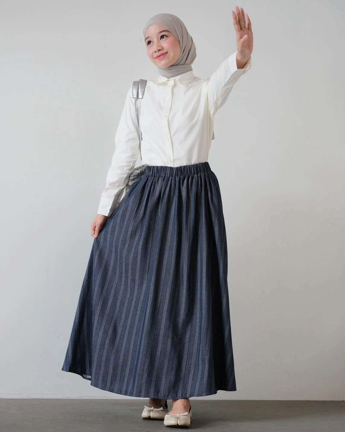 Alternative view of Jevansa Skirt Kode 80538 Dark Blue
