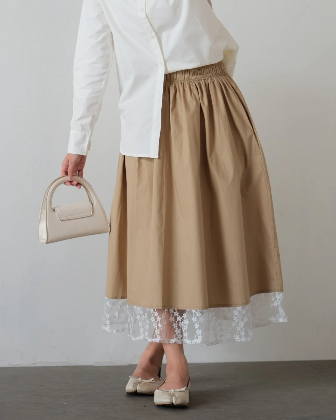 Ucha Skirt Kode 71073 Khaki