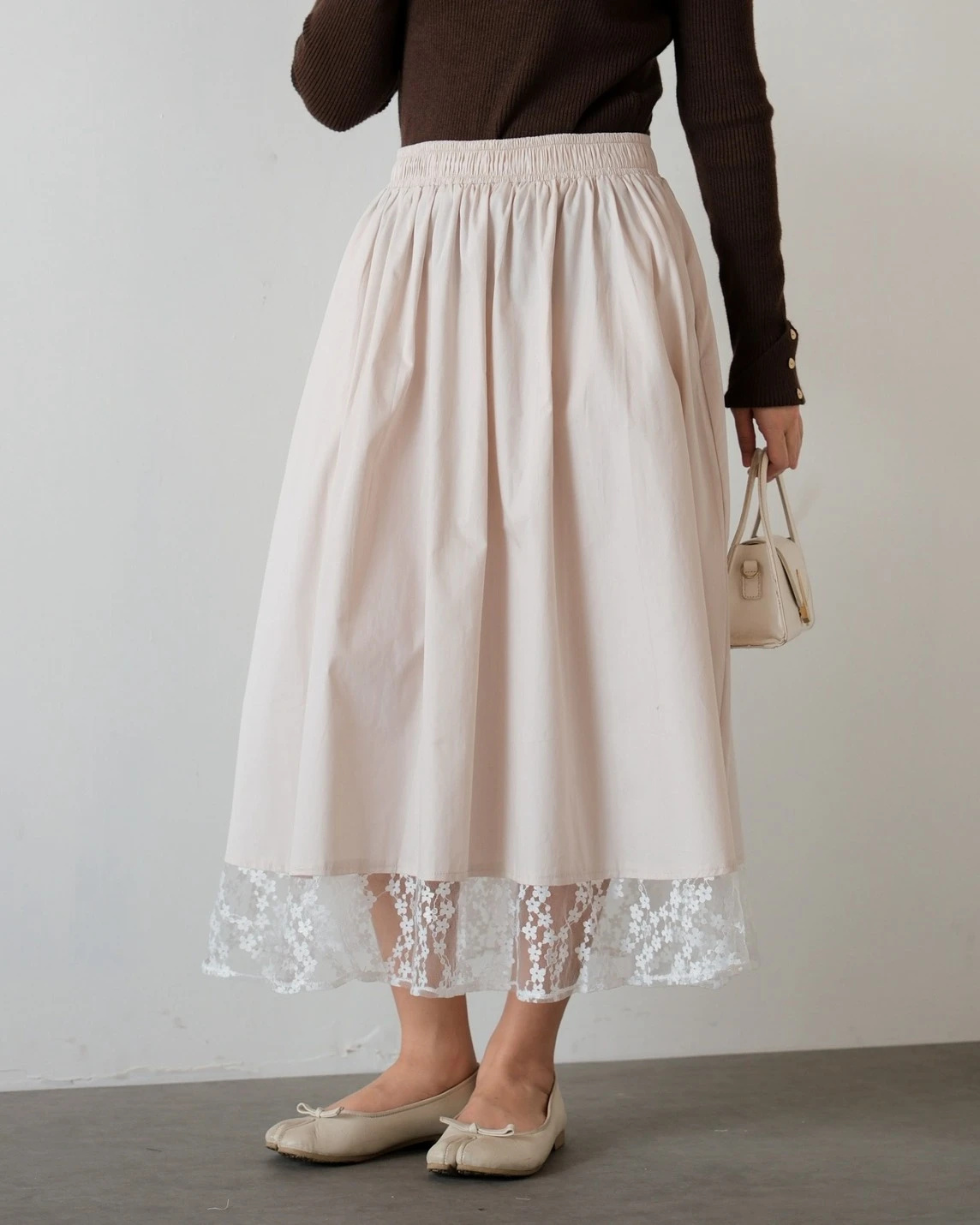 Alternative view of Ucha Skirt Kode 71073 Beige