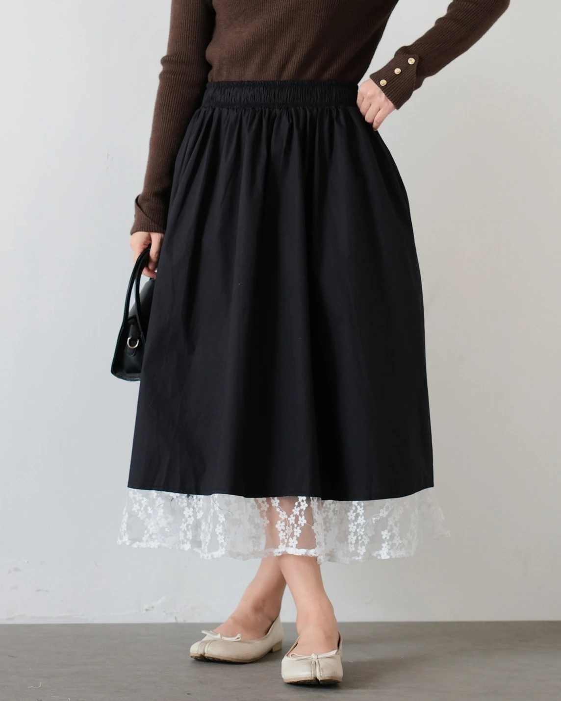Ucha Skirt Kode 71073 Black