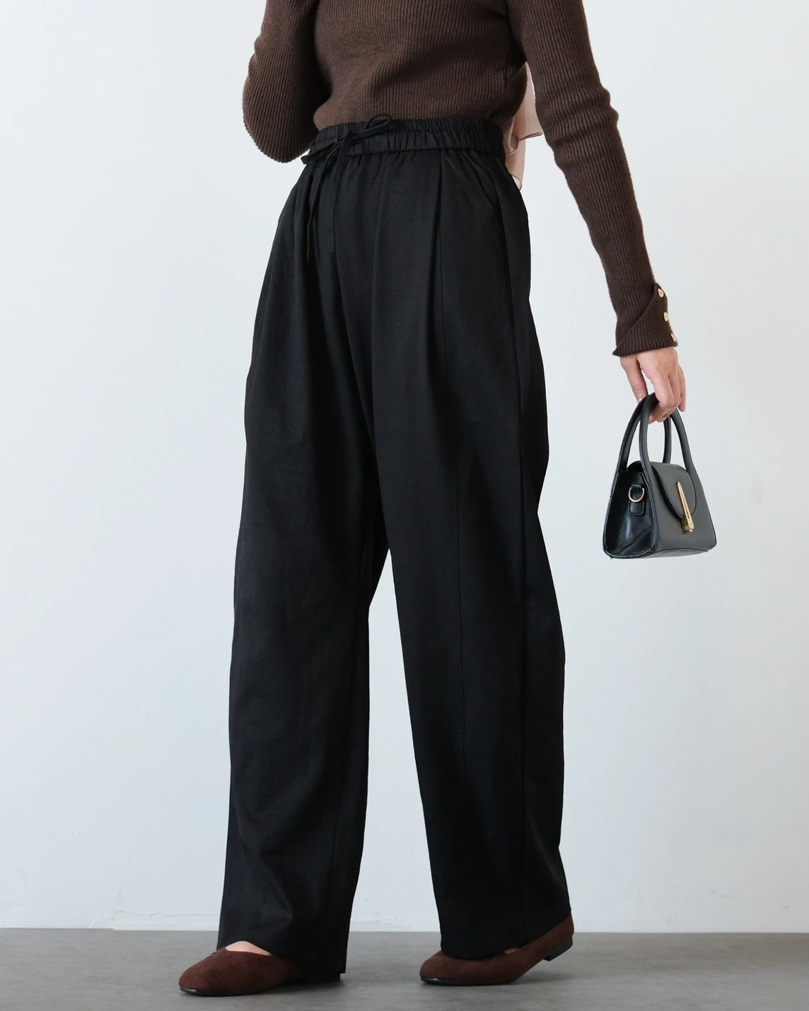 Alternative view of Velga Cullote Pants Kode 97N Black