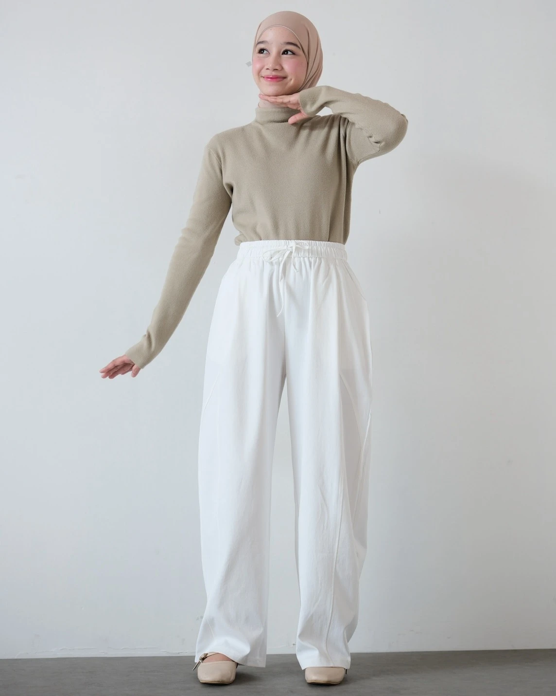 Velga Cullote Pants Kode 97N Broken White