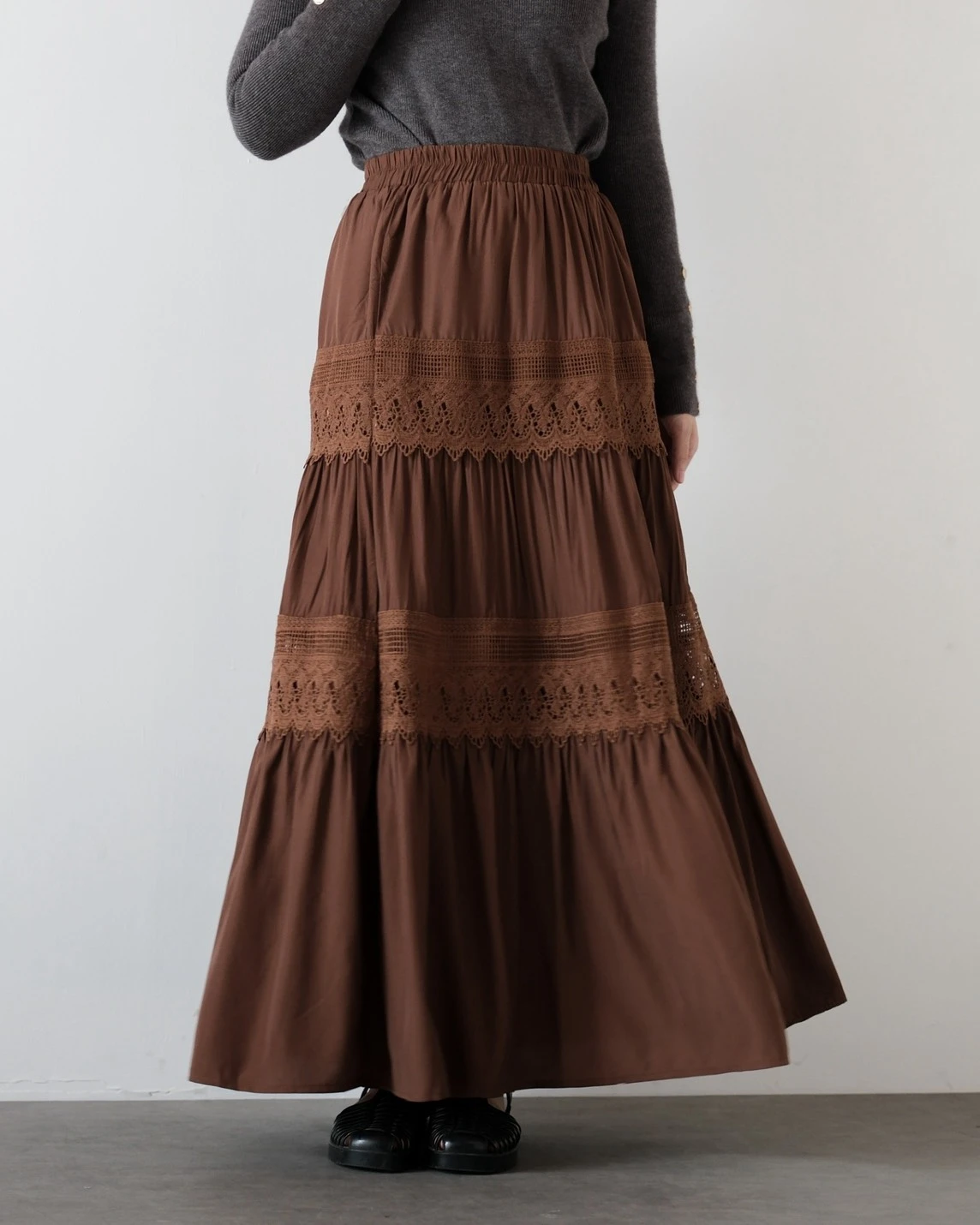 Lodifa Skirt Kode 168N Brown