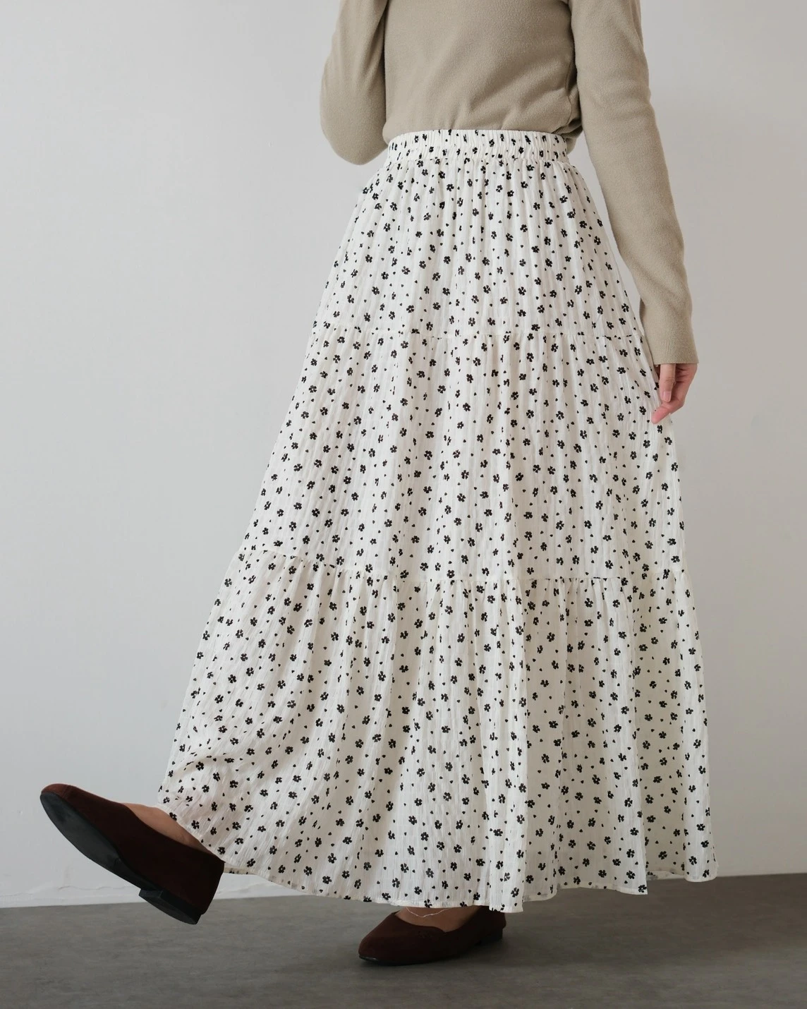 Haraz Skirt Kode 151P Broken White