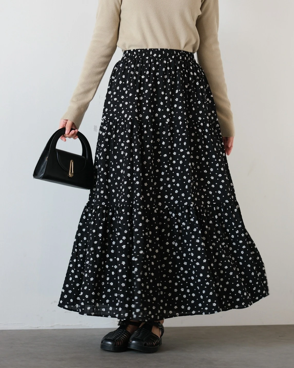 Haraz Skirt Kode 151P Black
