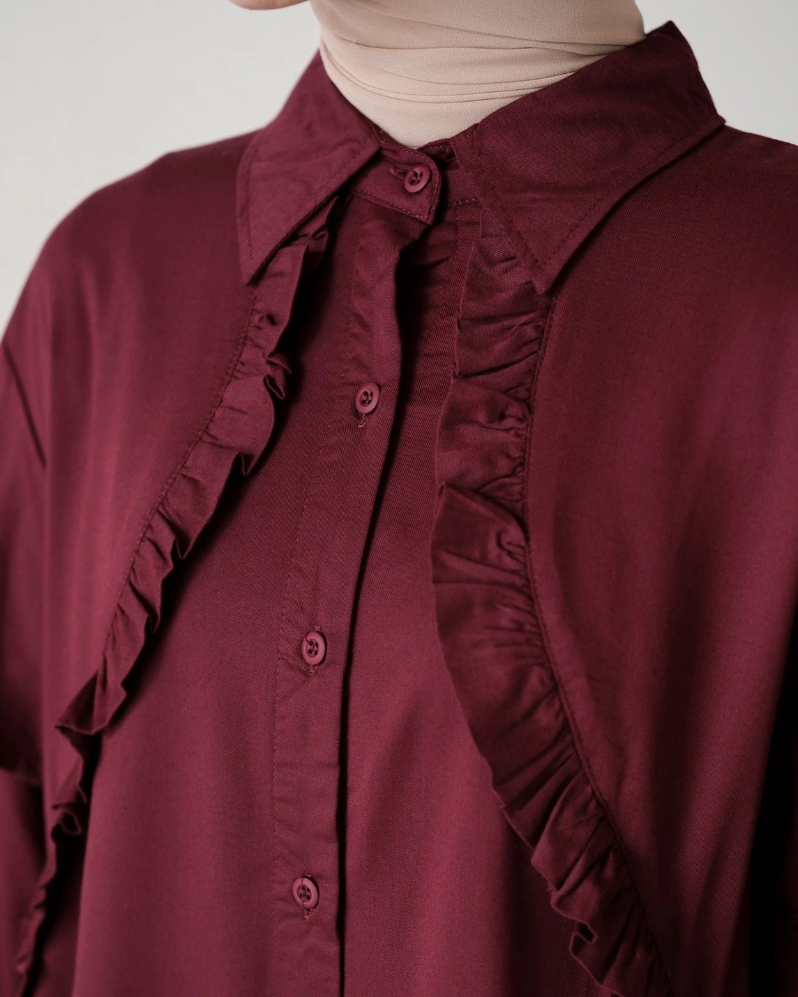 Alternative view of Belisca Shirt Burgundy