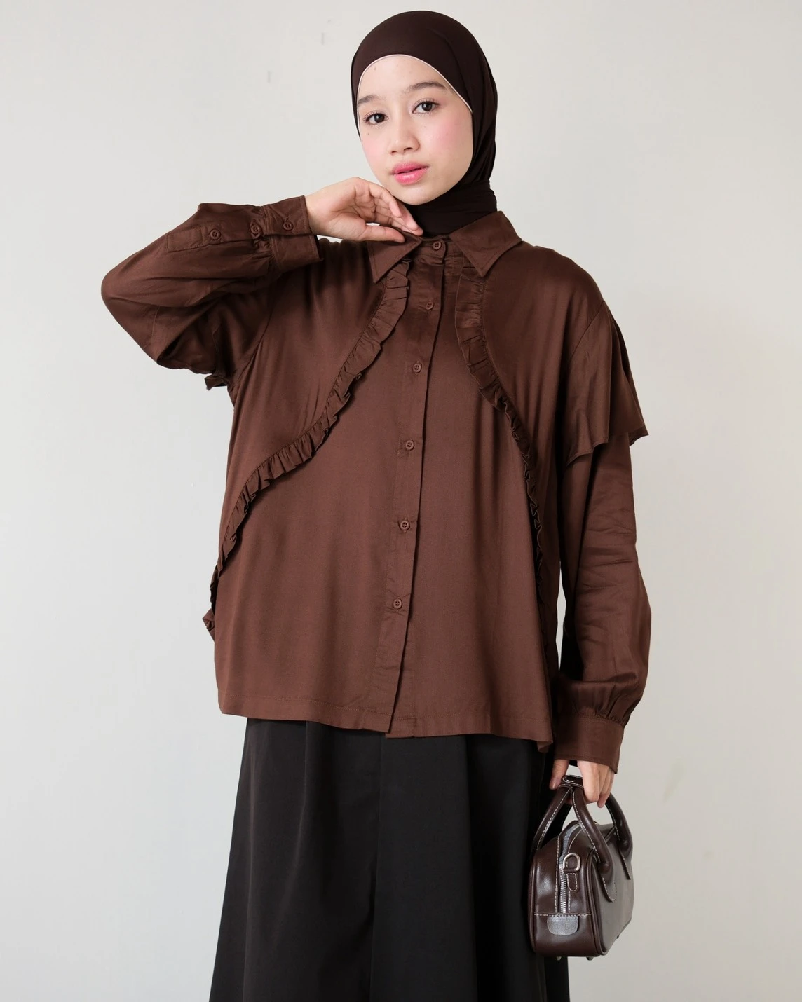 Belisca Shirt Coffee