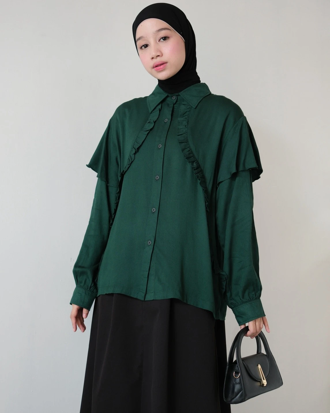 Belisca Shirt Glass Green