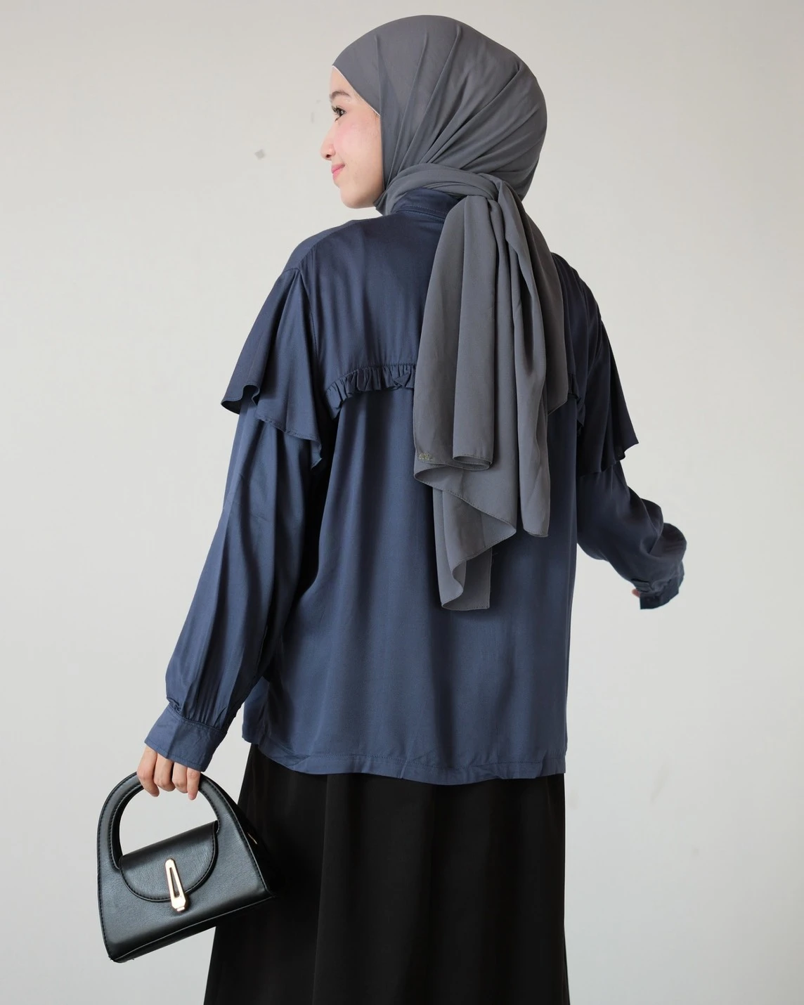 Belisca Shirt Blue Denim - Image 3