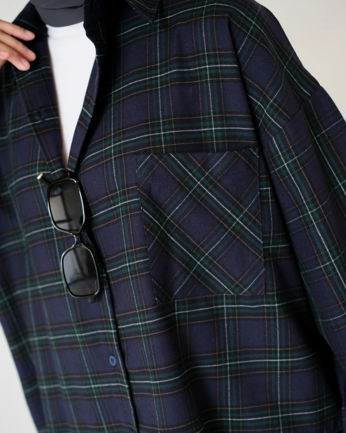 Alternative view of Jenkia Plaid Shirt Kode 71186