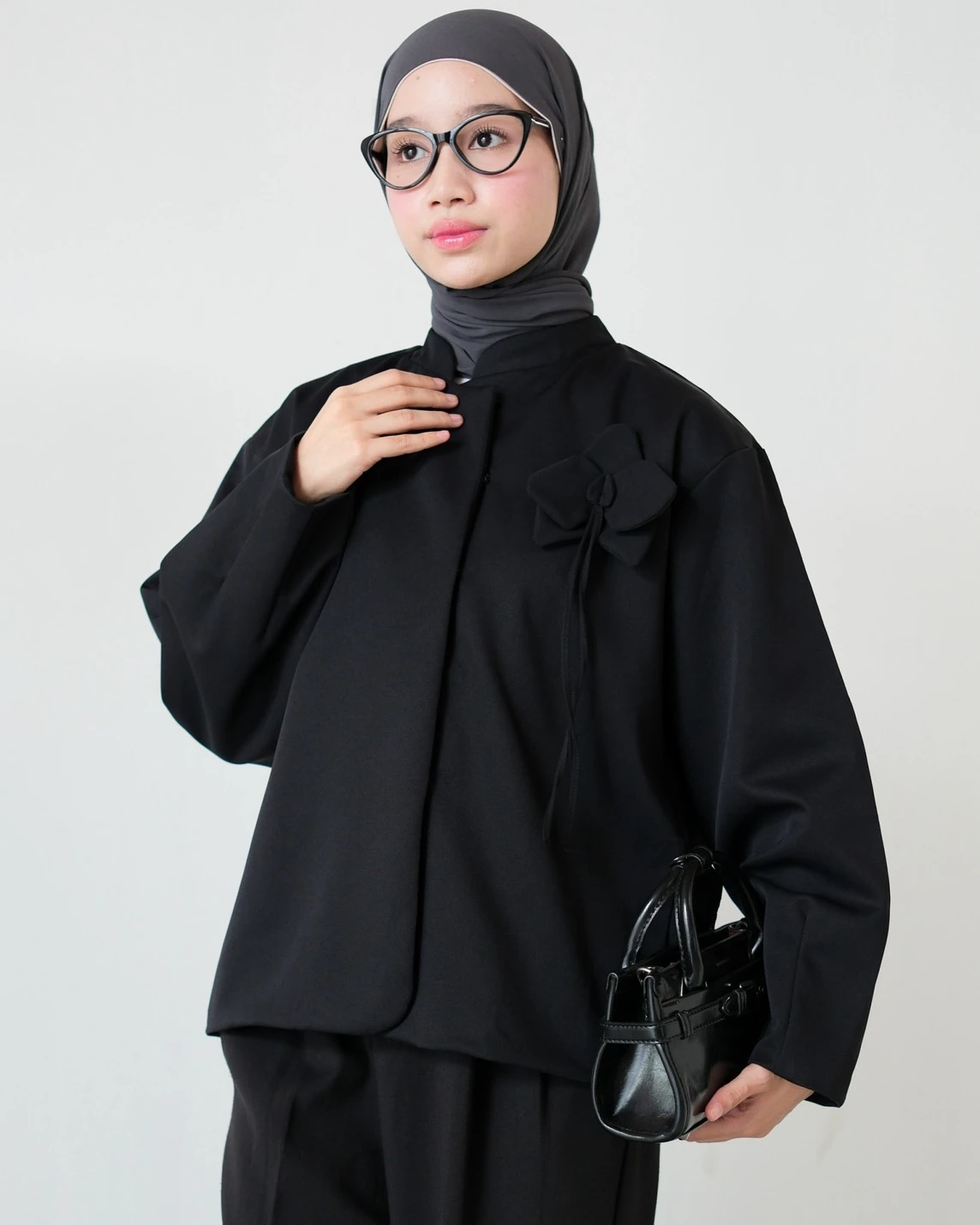 Alternative view of Celvana Blazer Kode 26328 Black