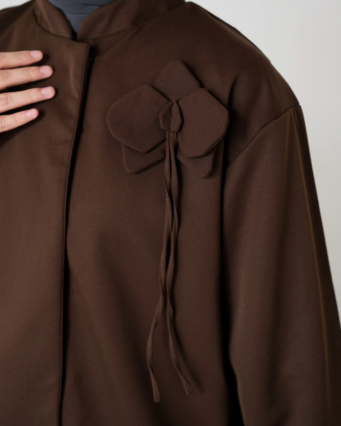 Alternative view of Celvana Blazer Kode 26328 Coffee