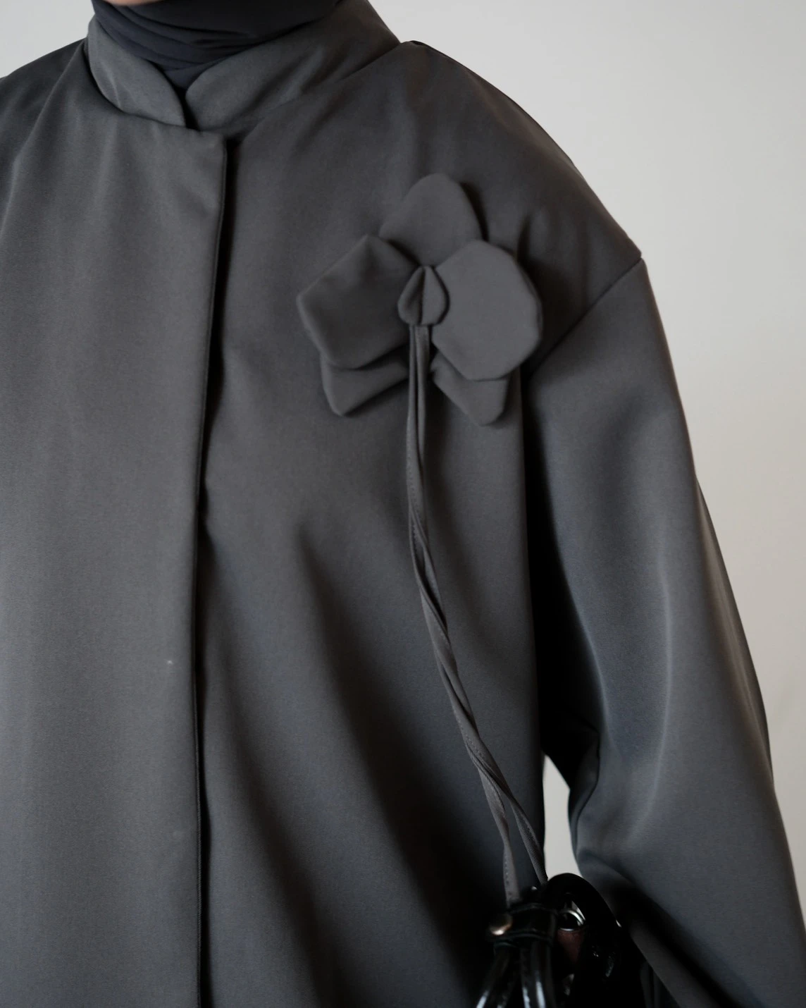 Alternative view of Celvana Blazer Kode 26328 Dark Grey