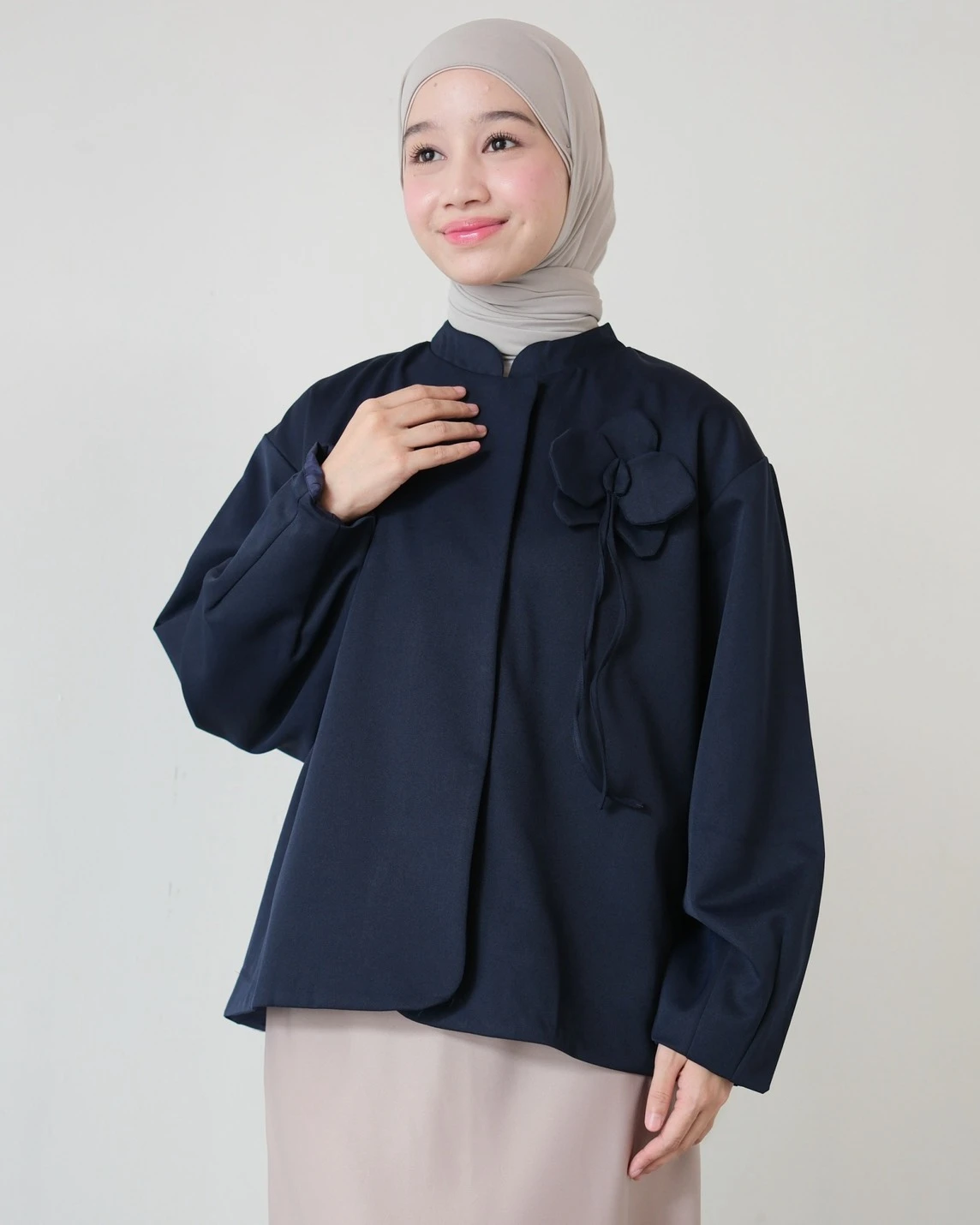 Celvana Blazer Kode 26328 Navy