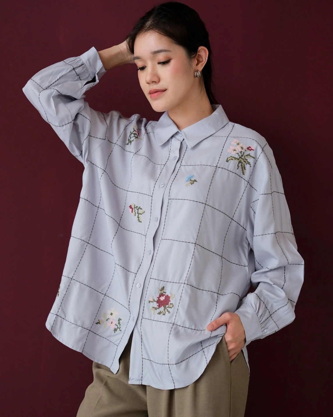 Lyra Shirt Grey