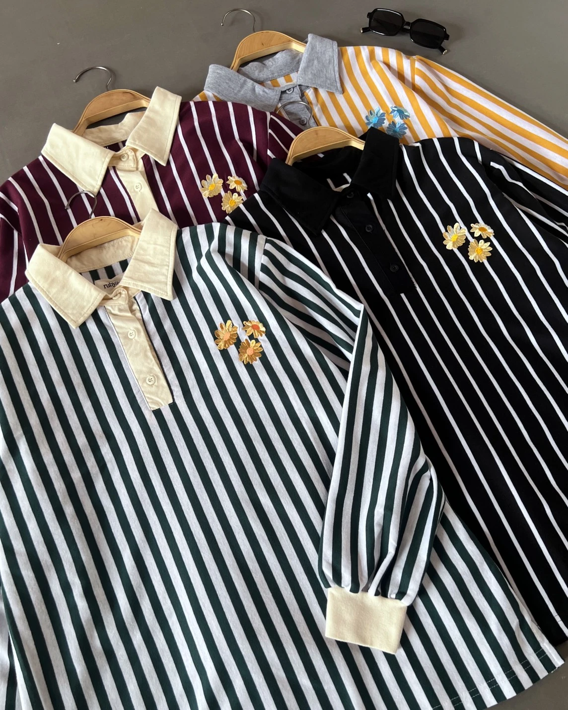 Wooney Stripe Shirt Black-Bw Small - Image 4